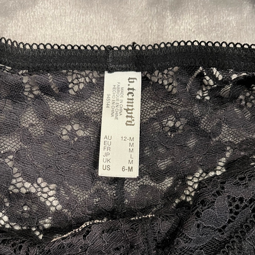 WACOAL B.tempt’d bra panty thong set ciao Bella balconette bow lingerie Lack - Picture 3 of 6